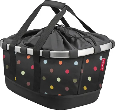 Produktbild von Klickfix City-Tasche Bikebasket GT dots, 33x27x42cm, für Racktime
