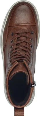Produktbild von MARCO TOZZI Damen Stiefelette Schnürboot Plateausohle 2-25261-43, Größe:41 EU, Farbe:Braun