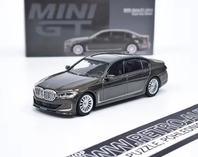 Zdjęcie produktu dla BMW Alpina B7 xDrive Dravit Grey Metallic - Mini GT 1:64