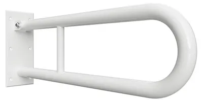 Immagine prodotto di Maniglia pieghevole per sedia a rotelle Bemeta Help, a forma di U, 600 mm, bianca