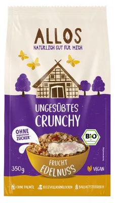 Produktbild von Ungesüßtes Crunchy - Frucht Edelnuss 350g