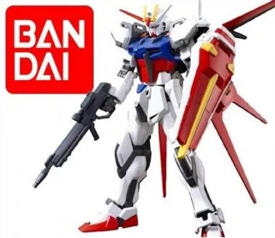 Zdjęcie produktu dla Zestaw modelarski BANDAI GUNDAM HG CE GAT X105 AQM AILE STRIKE GUNDAM SC 1/144 GUNPLA Bandai