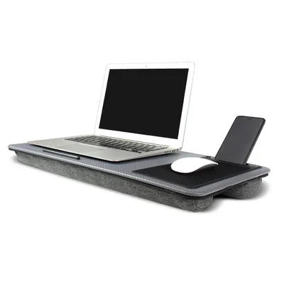 Produktbild von Multifunktionales Laptopkissen mit Mauspad und Handyhalterung