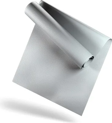 Produktbild von LILENO SPORTS Bodenschutzmatte [90x200 cm] Silber - Laufband Matte 1 mm Dicke - Fitness Unterlegmatte für Crosstrainer, Rollentrainer und andere Fitnessgeräte - auch als Yoga Matte