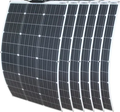 Obrázek produktu pro Flexibilní solární panel, výkon 100W, monokrystalický článek, solární panel 600w