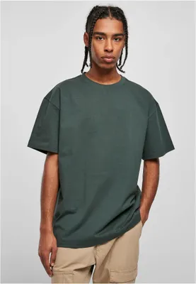 Obrázek produktu pro Pánské tričko Urban Classics Heavy Oversized Tee bottlegreen - XXL