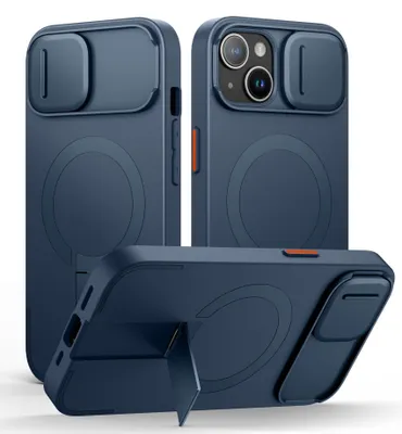 Image de Étui de protection antichoc pour iPhone 13/14 avec protection pour l'appareil photo