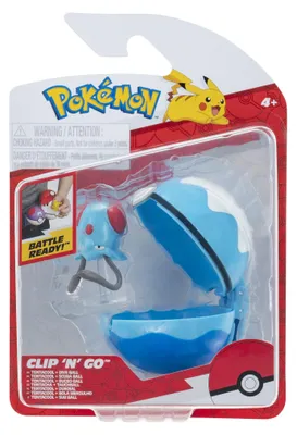 Produktbild von Jazwares Pokémon – Clip n Go Tentacool Dive Ball