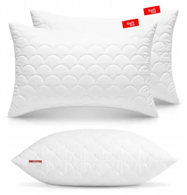 Produktbild von Softimi Antiallergisches Kissen 40x60cm Gesteppt Weiß