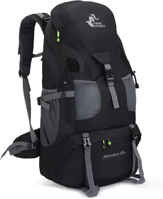 Obrázok produktu pre Turistický batoh 50 l, vodotesný, pre cestovanie, ľahký