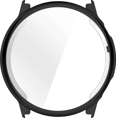 Image de INF Protection d'écran complète en TPU compatible avec Garmin Venu 4 (41/45mm) Le noir 41 mm