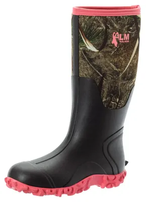 Produktbild von Neoprenstiefel Fleur Damen (Schwarz/Camouflage/Pink) Größe 38