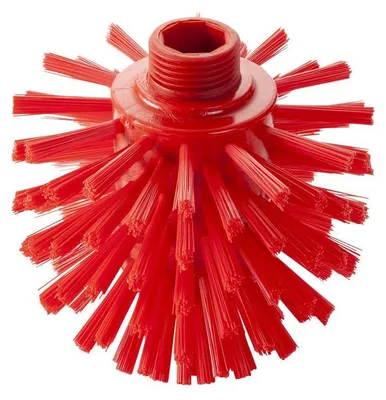 Produktbild von WOLFBÜRSTE, ROT/PBT ROT ø 0,50 HART, 135 X ø 120 MM