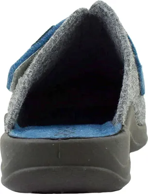 Produktbild von Rohde Damen Hausschuh Pantoffel Pantolette Vaasa-D 2315, Größe:42 EU, Farbe:Grau