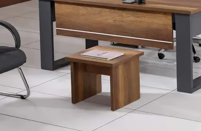 Image de Table basse en bois Table d'appoint brune Bureau