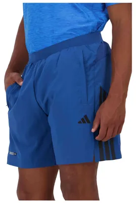 Produktbild von adidas Men's TECH Essentials Workout 3 Stripes Shorts, Dusky Petrol, XL 7 inch