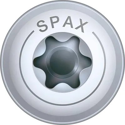 Produktbild von SPAX HI.FORCE, Vollgewinde, Tellerkopf, T-STAR plus, 4CUT, Edelstahl rostfrei A2 - Größe: 6,0 x 220 mm - Menge: 50 Stück