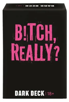 Produktbild von Kartenspiel „Dark Deck B!Tch Really“