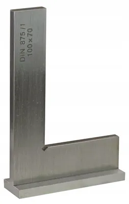 Produktbild von Gimex Präzisionswinkel 250 x 165 mm mit Fuß