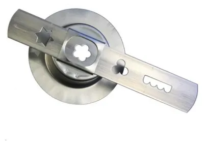 Produktbild von LARES Spritzgebäckvorsatz - Aufsatz Größe 10 - verschiedene Motive - zum Zaubern schmackhafter Backwerke - 5010