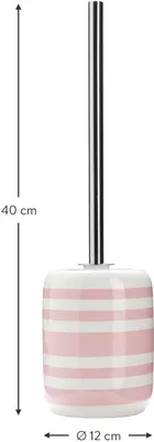 Produktbild von Toilettenbürste Lina mit Keramik-Behälter Rosa Weiß