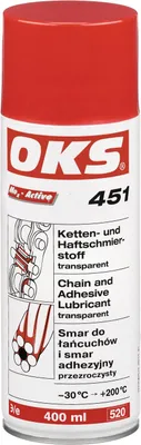 Produktbild von OKS Ketten- und Haftschmierstoff OKS 451 400 ml transparent