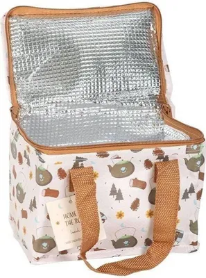 Image de Something Different - Sac pour le goûter "Home On The Road" SD6837 (Taille unique) (Beige/Vert/Brun)