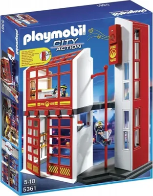 Produktbild von PLAYMOBIL 5361, Feuerwache, 5 Jahr(e), AAA, Mehrfarbig, Kunststoff