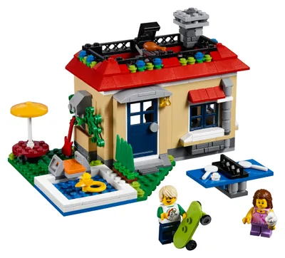 Produktbild von LEGO® Creator Ferien am Pool 31067