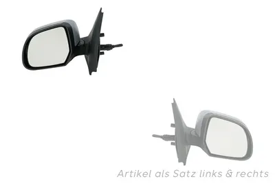 Produktbild von Außenspiegel passend für Dacia Lodgy 03/12- Set links & rechts grundiert 963026216R 8200947385 963731615R 963737245R 963011786R 8200947391 9 Johns