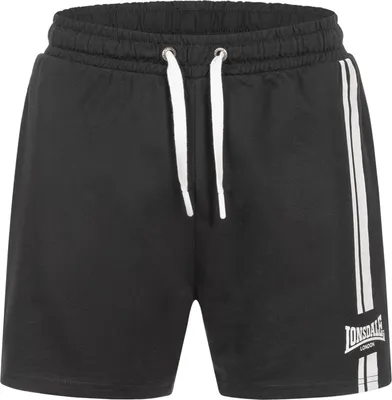 Image de Short coupe régulière pour hommes ARDCHARNICH Noir/Blanc L Lonsdale