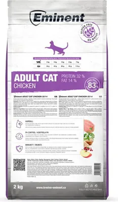 Produktbild von Eminent Adult Katze Huhn High Premium 2 Kg