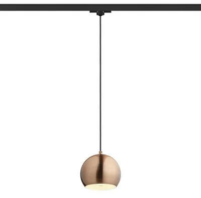 Immagine prodotto di RED - DESIGN RENDL RENDL AGNETA per binari trifase, a sospensione, rame spazzolato 230 V E27 40 W R13977
