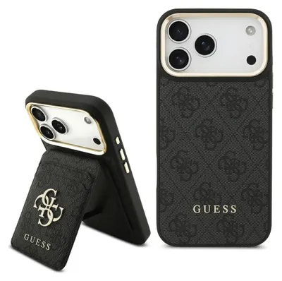 Produktbild von Guess - Cardslot 4G MagSafe (GUBPHCP17XP4SM4MCK) - iPhone 17 Pro Max - Black