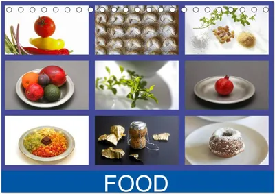 Produktbild von Food (Tischkalender 2025 DIN A5 quer), CALVENDO Monatskalender