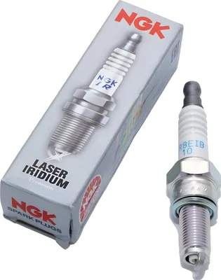 Produktbild von Zündkerzen Set NGK 6x CR8EIB-10 Iridium-Zündkerze entstört, 19,0mm Langgewinde Ø 10,0mm Hex 16,0mm, Elektrodenabstand 1,00mm, Wärmewert 8, feste SAE-Anschlussmutter, 4948