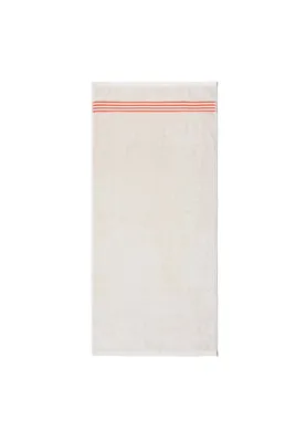 Produktbild von grace grand spa Handtuch Sports mit akzentuierter Bordüre Creme/orange One Size