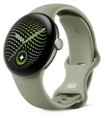 Image de Google Pixel Watch 5, écran AMOLED tactile, 64 Go de stockage, Wi-Fi, GPS, 31 g