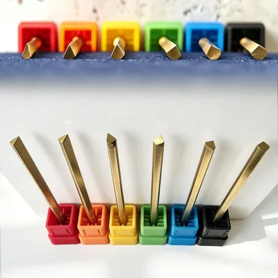 Hartmetall-Graveerstift 3 mm, 6 Winkel, für Graviermaschinen