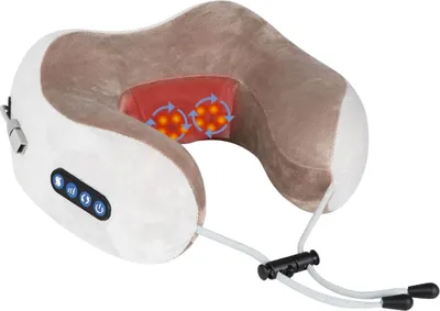 Produktbild von Nackenmassagegerät, Nackenmassagegerät Shiatsu Nackenmassagegerät mit Kneten, Kabelloses Elektrisches Nackenmassagegerät für Nacken, Entspannung