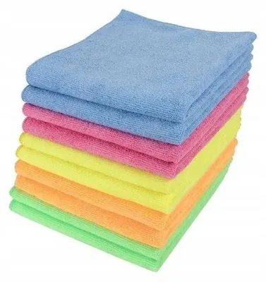 Produktbild von DBautomotive Mikrofaser-Reinigungstücher 10er Set, 40x40 cm, Saugfähig