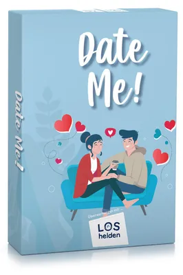Produktbild von Date me! Kartenspiel für Paare 35 liebevolle Date-Ideen  Hochzeitsgeschenk