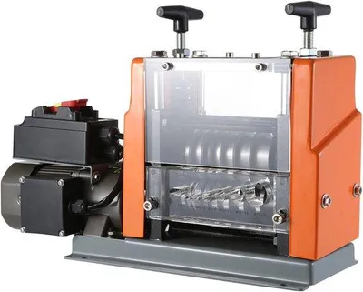 Productafbeelding van Elektrische draadstripper, 60 Watt, 0,06-0,98 inch, draadstripper met diepte-aanduiding, met 6 ronde en 1 platte opening voor koperrecycling
