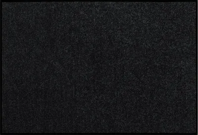 Image de Salonloewe Paillasson lavable noir 40x60 cm Tapis de propreté
