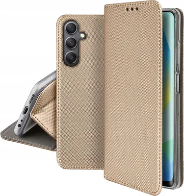 Immagine prodotto di Custodia magnetica intelligente per Samsung Galaxy A16 5G, con portafoglio e vetro protettivo 9H