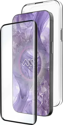 Produktbild von Myway case compatible con honor 200 5g + gehärtetes Glas gebogene Bildschirmschutzfolie