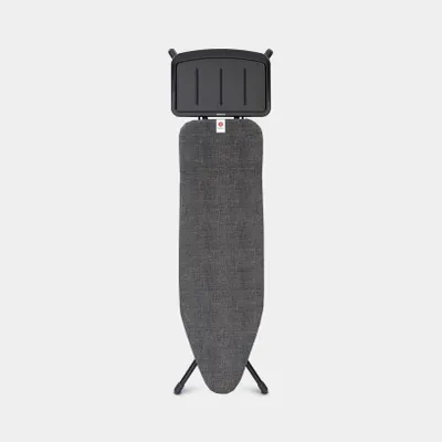 Zdjęcie produktu dla Brabantia 134449, Deska do prasowania rękawów, Bawełna, Żelazko parowe, Czarny, Monochromatyczny, 1240 x 380 mm