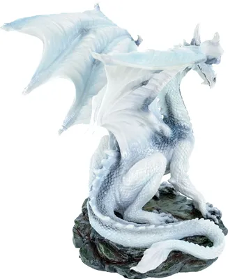 Produktbild von Draconis der weise Drache mit erhobenen Flügeln 19 cm Figur Skulptur Dragon