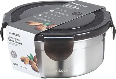 Immagine prodotto di LocknLock  Stainless Steel Container 460ml Ø 130 x 55 mm STS932D