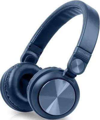 Produktbild von Muse M-276BTB, Verkabelt & Kabellos, 20 - 20000 Hz, Anrufe/Musik, 340 g, Kopfhörer, Blau